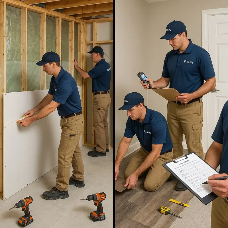 Repairs and Reconstruction process in Atlanta, IL